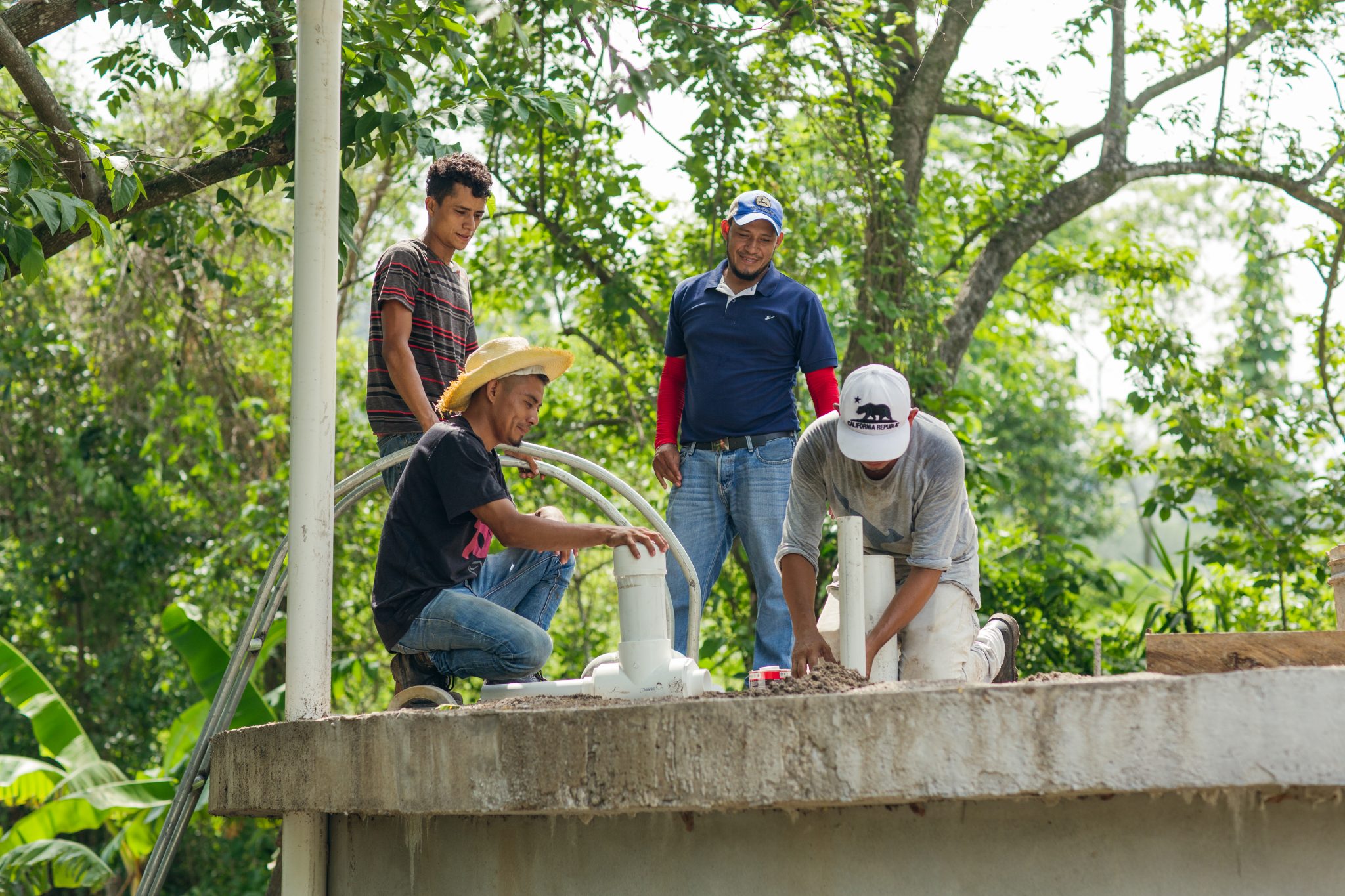 Water For People sistemas de abastecimiento de agua en Honduras